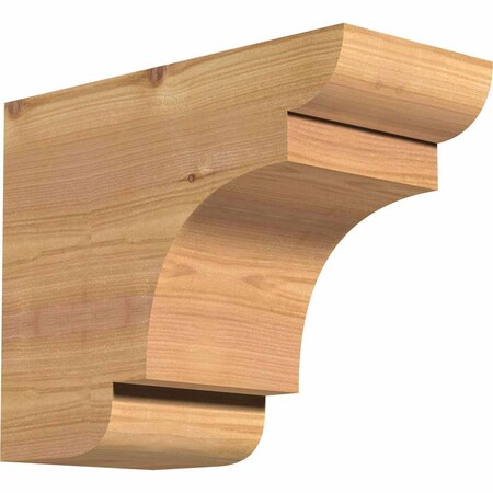 Ekena Millwork New Brighton Smooth Rafter Tail, Western Red Cedar, 5 1/2"W x 10"H x 12"L RFT06X10X12NEB00SWR